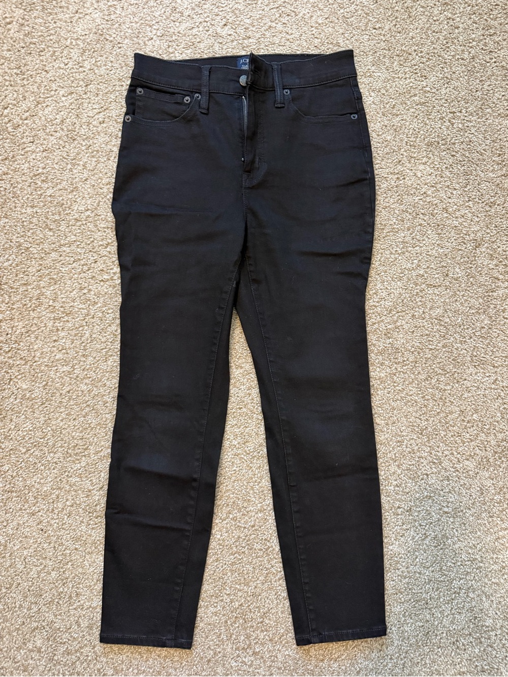 Jcrew Women’s Black High-Rise Skinny Jeans